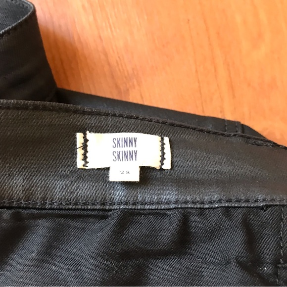 MADEWELL | Skinny Skinny Racetrack Moto Black Jeans Size 28 - Picture 15 of 15